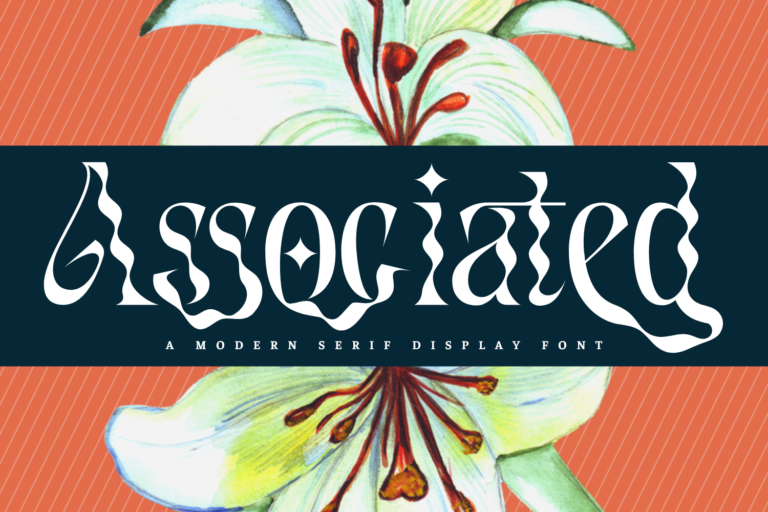 Associated Psychedelic Font