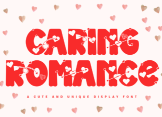 Caring Romance – Lovely Font