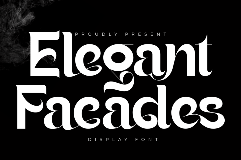 Elegant Facades - Modern Sans Font