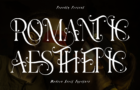 Romantic Aesthetic - Luxury Font