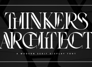 Thinkers Architect – Elegant Serif Font