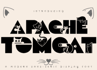 Apache Tomcat – Decorative Font
