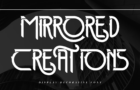 Mirrored Creations - Art Deco Font