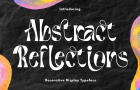 Abstract Reflections - Ligature Font