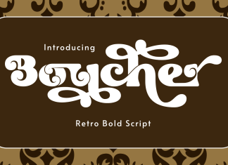 Boucher – Retro Ligature Font