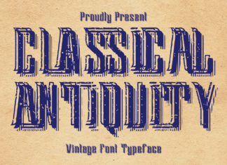 CLASSICAL ANTIQUITY FONT