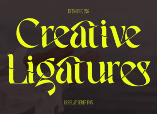 Creative Ligatures Font