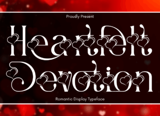 Heartfelt Devotion – Romantic Font
