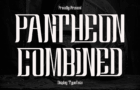 PANTHEON COMBINED - Condensed Font
