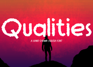 Qualities – Grunge Font