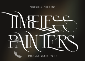 Timeless Painters Elegant Serif Font